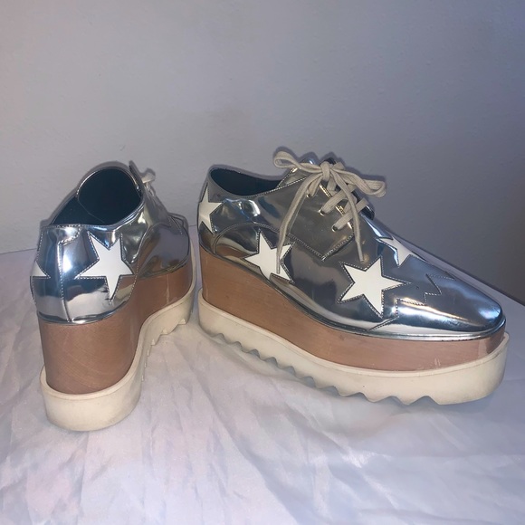 (Stella McCartney) Star Elyse Platform Sneakers - Picture 4 of 8